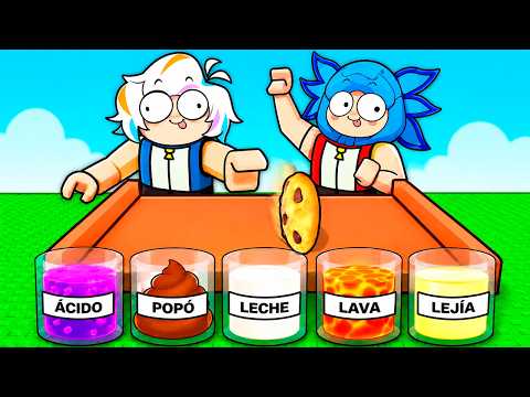 QUIEN COMA LA GALLETA MAS ASQUEROSA MUERE COMPLETO (ROLL YOUR COOKIE ROBLOX)