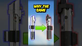 Why Does Vader&#39;s Lightsaber Look Like Anakin&#39;s?