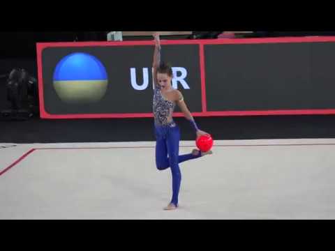 AURA CUP ZAGREB 2019 Сидорак мяч JUNIOR FIG final