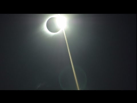 Solar Eclipse with Totality Time Lapse Music Video by Wait and Shackle Eclipsed