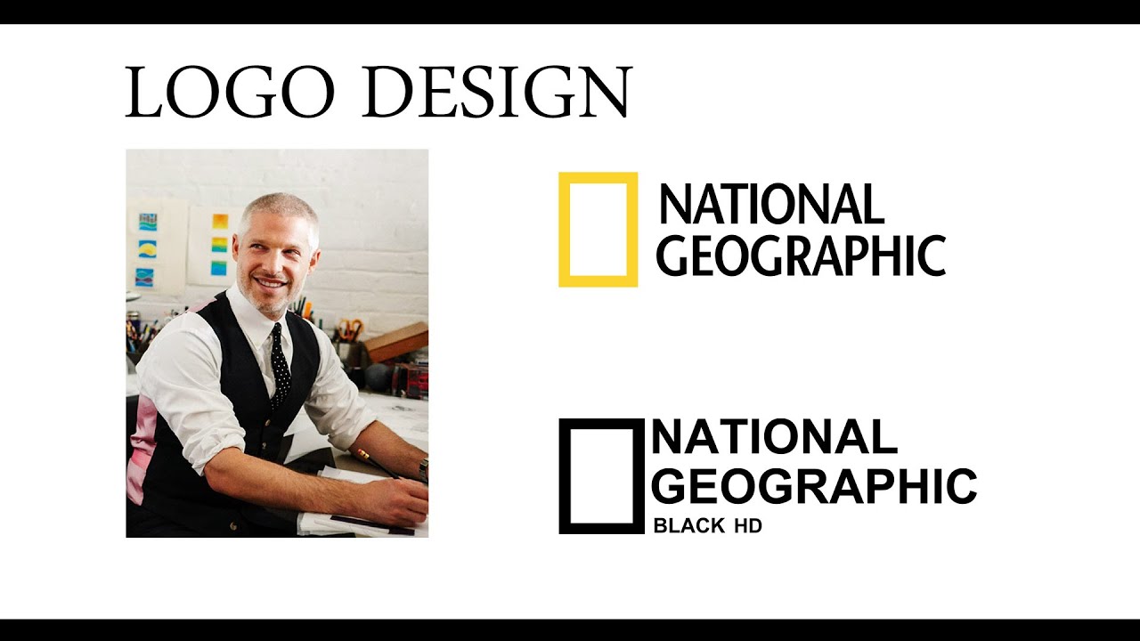 national geographic logo design /Sagi Haviv