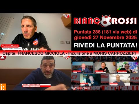 BIANCOROSSI - Puntata 181 di Giovedì 27 Novembre 2025