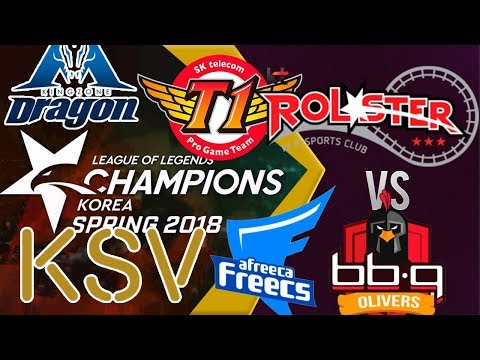 ROX vs  KSV   Game 3 ¦ Week 4 Day 1 ¦ LCK Spring 2018 ¦  ROX Tigers vs  KSV