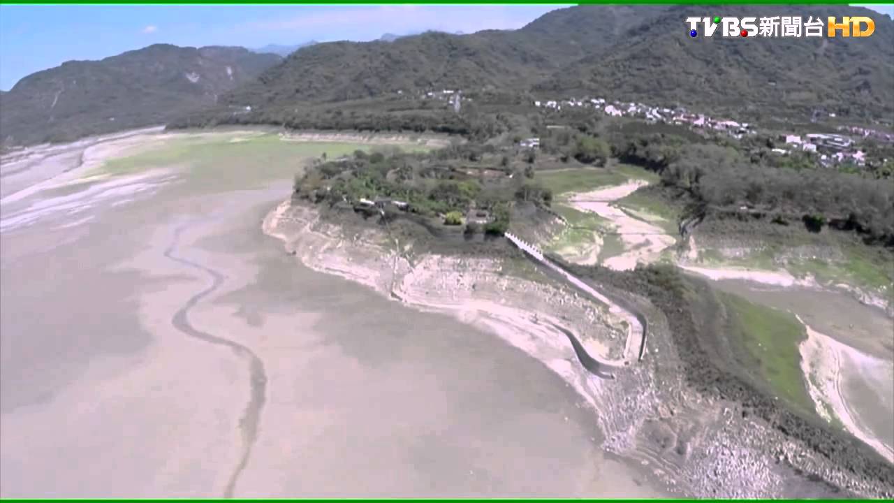 急！曾文水庫成龜裂黃土　TVBS空拍4水庫