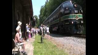 preview picture of video 'Steamtown Delaware Water Gap Excursion'