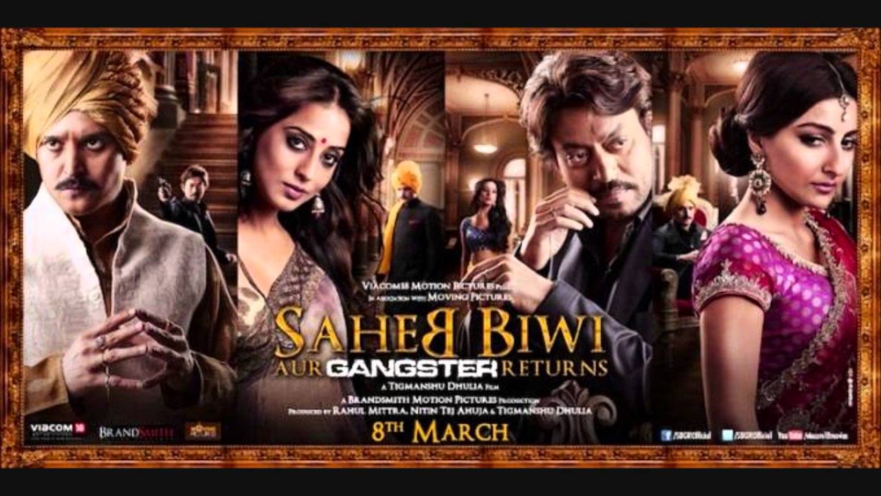 Idhar Gire Lyrics  | Saheb Biwi Aur Gangster Returns | Irrfan Khan, Randeep Hooda | Sowmya Raoh | Sandeep Chowta