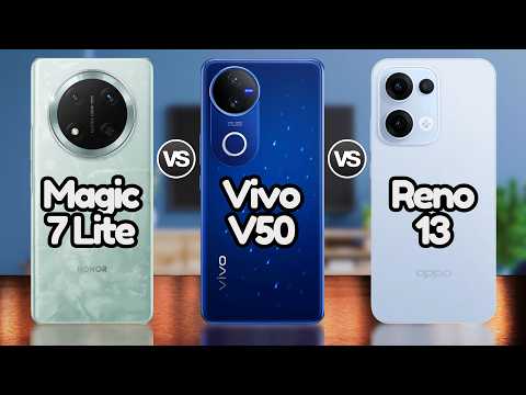 Honor Magic 7 Lite Vs Vivo V50 Vs Oppo Reno 13 | @Eficientechs👈👀