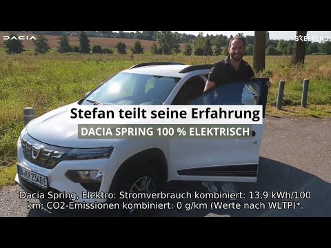 DACIA SPRING | Probefahrt mit Stefan | Dacia Deutschland