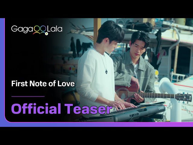 Will love be able to heal their hearts? GagaOOLala Original BL "First Note of Love" Coming Soon!