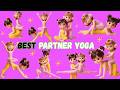 8 Min Partner Yoga For Deep Relaxation Calm Easy Duo Yoga Kids Yoga Fun