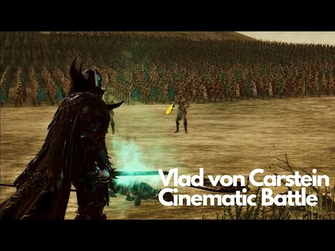 Totalwar Warhammer - Vlad von Carstein (Cinematic Battle)