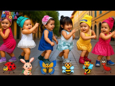 Jingle Bells 🎄 Kids & Toddlers Dance | Christmas Song 2025 | Baby Dance | Nursery Rhyme | Neela Tota