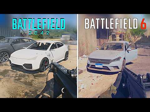 Battlefield 6 vs Battlefield 2042 - Physics, Details & Graphic Comparison