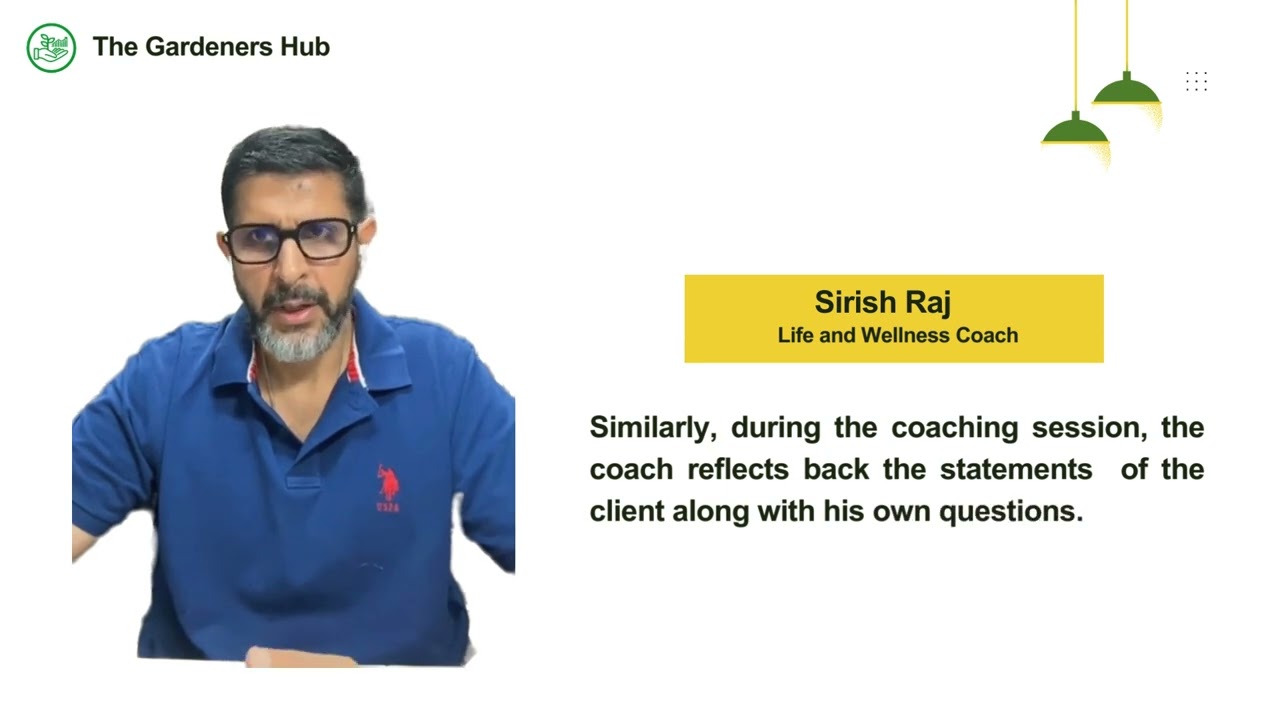 Coach Shrish shares his personal perspective on Coaching