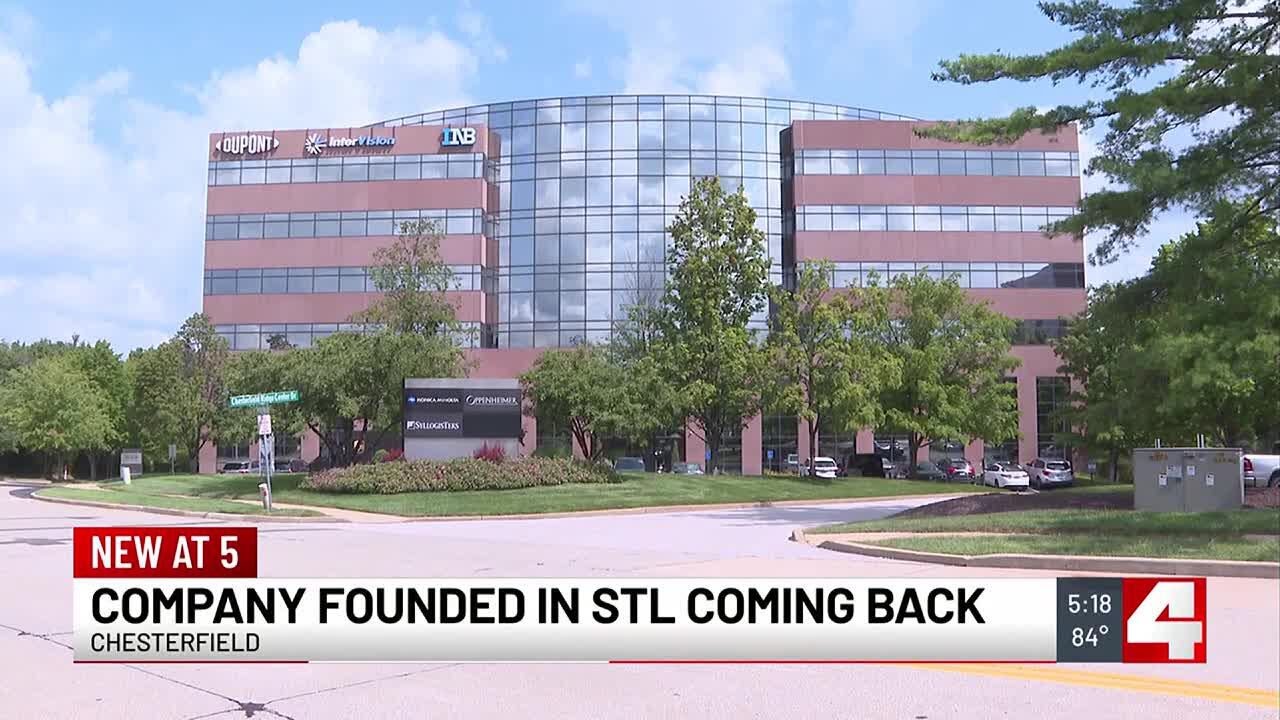 Company founded in St. Louis coming back