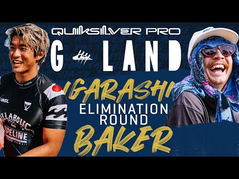 Kanoa Igarashi vs Jackson Baker | Quiksilver Pro G-Land - Elimination Round Heat Replay