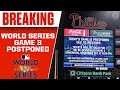 Astros-Phillies Game 3 of World Series POSTPONED Due To Inclement Weather I CBS Sports HQ