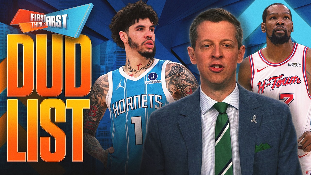 KD-Rockets losing in 1st round would be an 'absolute disaster' 👀 LaMelo Ball can't 'trip up now'