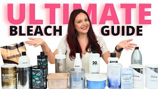I Tested EVERY Hair Bleach Lightener at Cosmoprof to See Which Bleach is the BEST &amp; HIGHEST LIFT