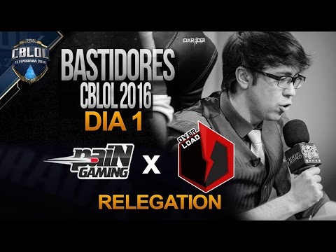 Bastidores CBLOL 2016 - Série de Promoção - PAIN vs OVL