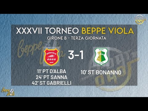 XXXVII Torneo Beppe Viola: Atletico 2000 - Tor Sapienza 3 - 1