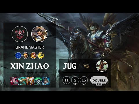 Xin Zhao Jungle vs Nidalee - EUW Grandmaster Patch 11.6