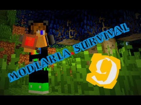 Türkçe Minecraft Modlarla Survival -  Advanced Diamond Drill!!!! - Bölüm 9