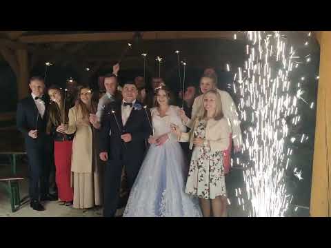 Fontanny sceniczne - sesja - zimne ognie - wesele z klasą - obslugamuzycznazklasa - U Kubiców