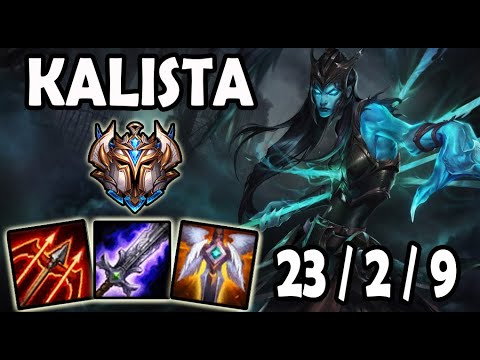 Kalista vs Aphelios ADC Ranked Challenger NA