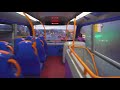 United Kingdom Manchester Double Decker Bus 231 Ride From Ashton New Rd To Newmarket Rd