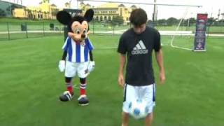 Lionel Messi vs Mickey Mouse HQ