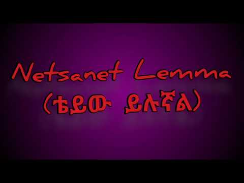 Netsanet Lemma teyiwu yilugnal (ተይው ይሉኛል) New Ethiopian Music
