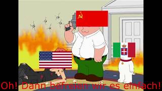 Family Guy WW2 Meme (Deutschland gegen USA)Deutsch