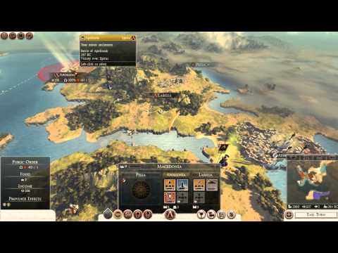 Total War Rome 2 Sparta Playthrough #3 Preparing To Destroy Knossos
