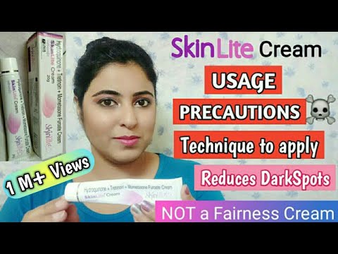 Skinlite cream uses, precaution and review