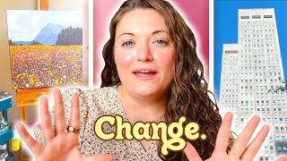 Bittersweet Changes, Painting, and Pittsburgh...