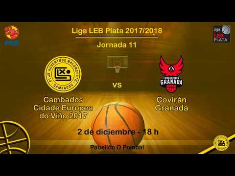 Cambados CEV 2017 66 - 69 Covirán Granada. LEB Plata 17/18. J11