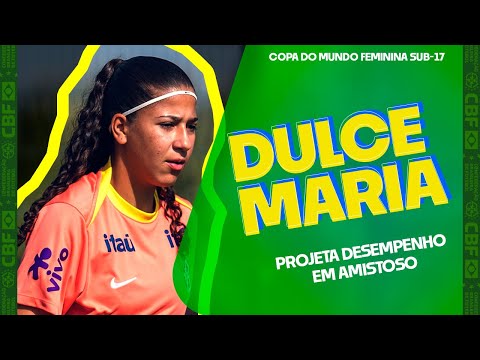 DULCE MARIA PROJETA DESEMPENHO EM AMISTOSO CONTRA O JAPÃO