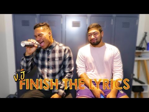 The VJ Show - Finish the Lyrics