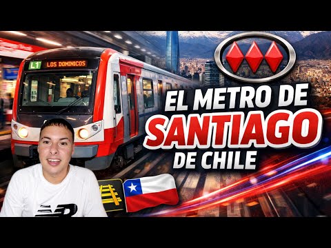Cubano Reacciona por primera vez a el Metro 🚇 de Santiago de Chile 🇨🇱