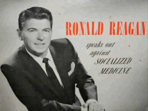 Ronald Reagan Speaks Out Against Socialized Medicine