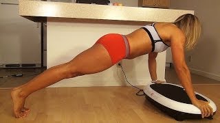 Best Home Workout with Casada's Powerboard. Your Vibrational Trainer