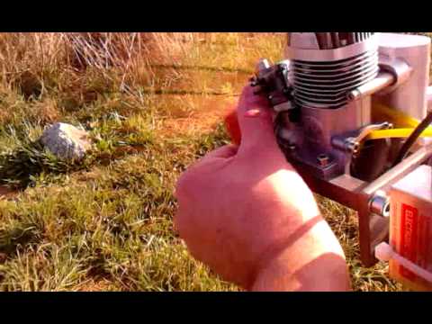 Thunder Tiger 1.20 PRO gas conversion