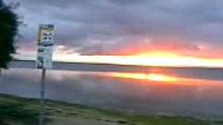 Sunrise Peel Estuary Western Australia