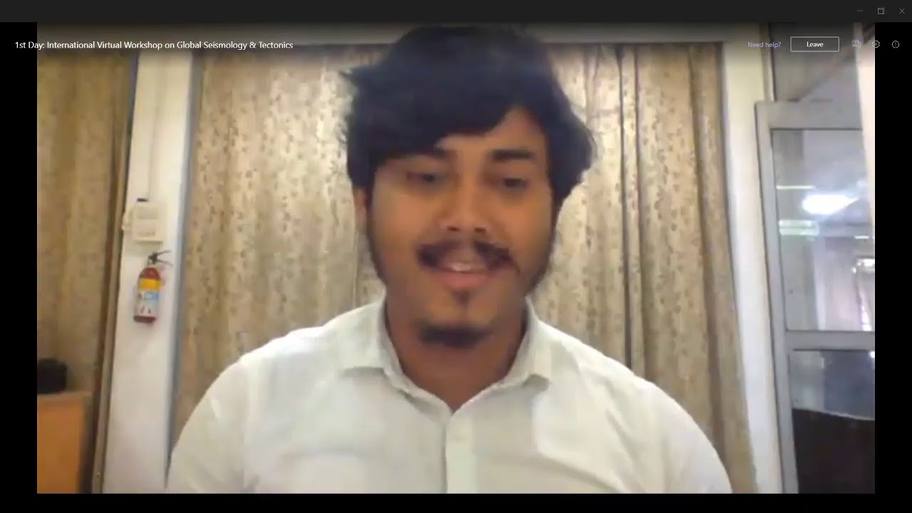 Day 1 | Lecture 1: International Virtual Workshop on Global Seismology & Tectonics