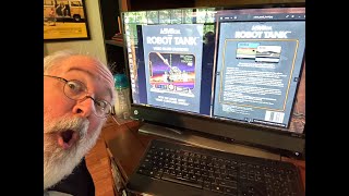 Robot Tank - Atari 2600 - 8bit VCS - Battlezone - Retrogaming Tank Video Game - Gaming