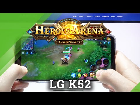 Test Game Heroes Arena on LG K52 | MediaTek Helio P35 | 4GB RAM | Gameplay - FPS Check