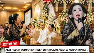 Download lagu AWESOME! SOIMAH'S AMAZING ACTION WHILE SINGING SONGS AT AKSA AND YOSIKA'S WEDDING, EVERYONE IS AM... mp3