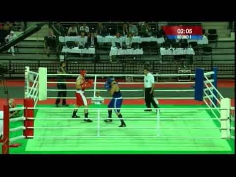 Semi-Final - Session 2 - Men's Super Heavy (+91kg) 2 - AIBA European Confederations Championships