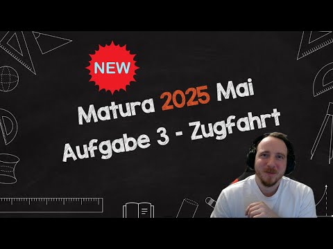 Mathematics Matura 2025 May - Question 3 Train journey